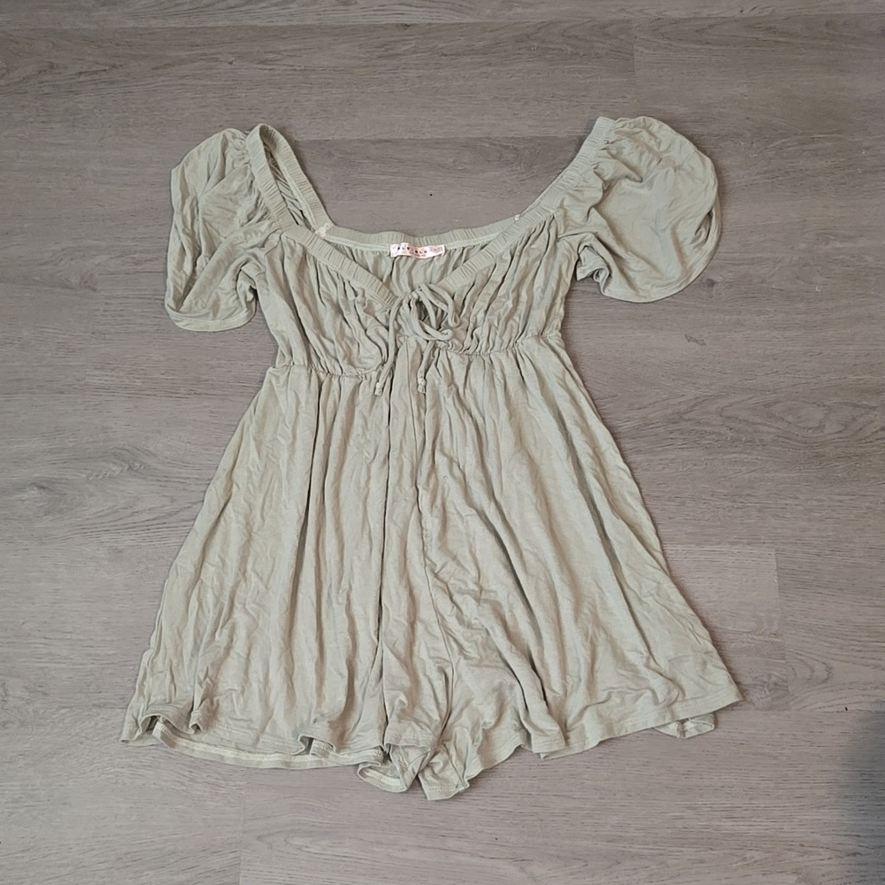 Blue Blush Buttery Soft Romper